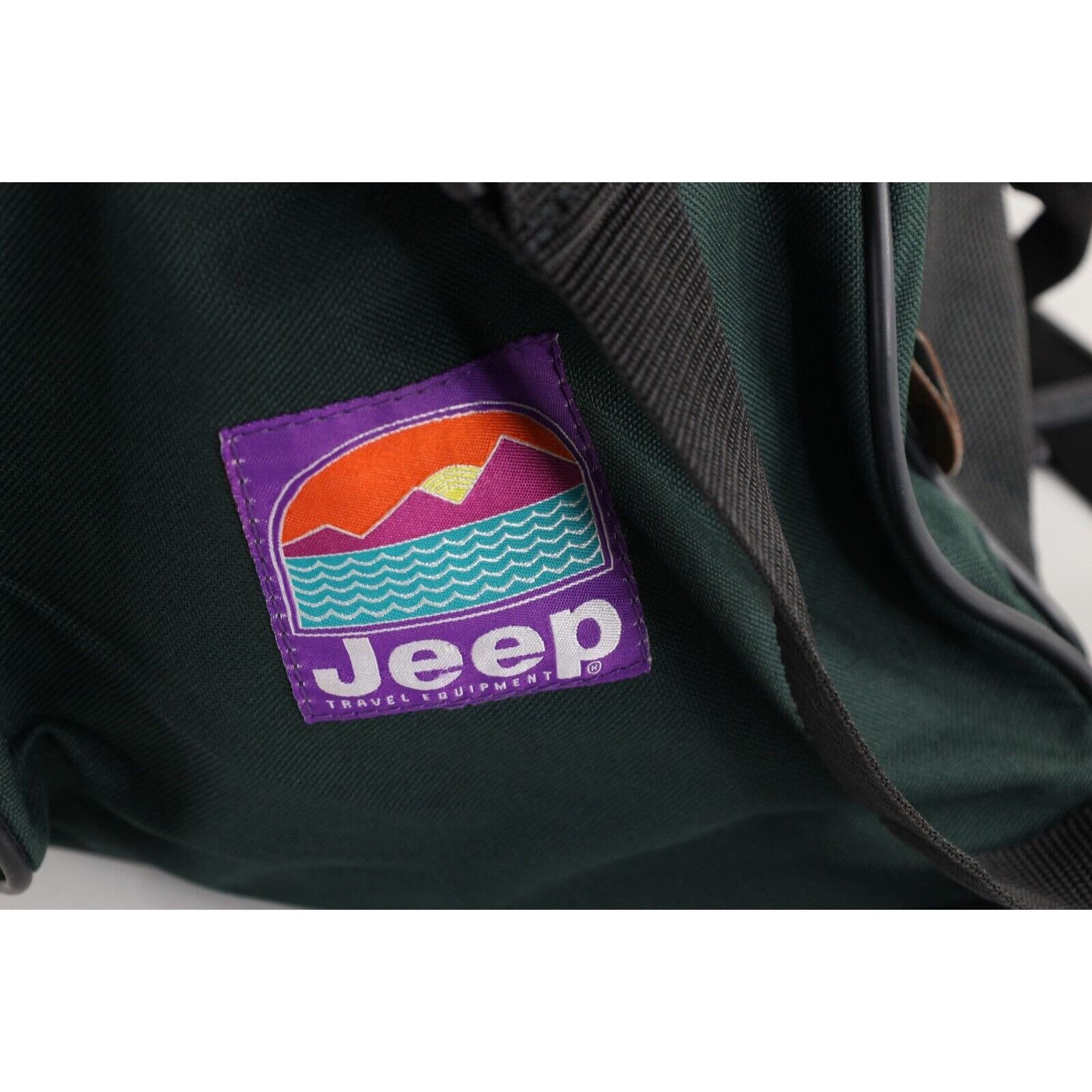 Jeep × Vintage Vintage 90s Y2K Jeep Motors Travel Equipment Duffel Bag Size ONE SIZE - 6 Thumbnail