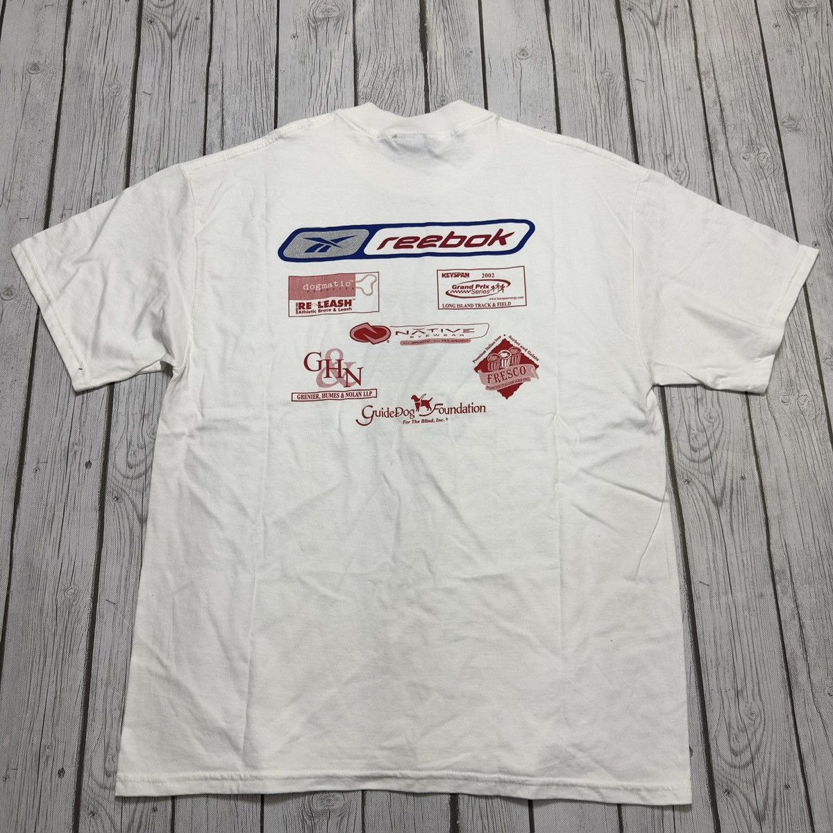 Reebok × Vintage Vintage Reebok tee Size US L / EU 52-54 / 3 - 2 Thumbnail