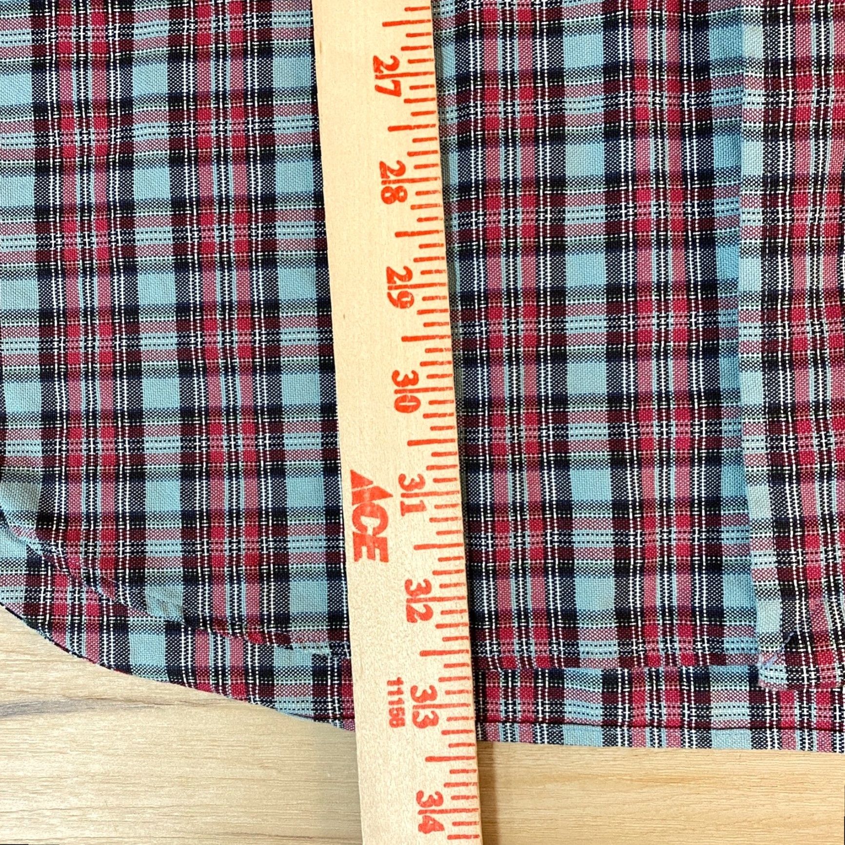 Ralph Lauren Ralph Lauren Button-Down Shirt Long Sleeve Plaid Cotton Red Men L Size US L / EU 52-54 / 3 - 6 Thumbnail