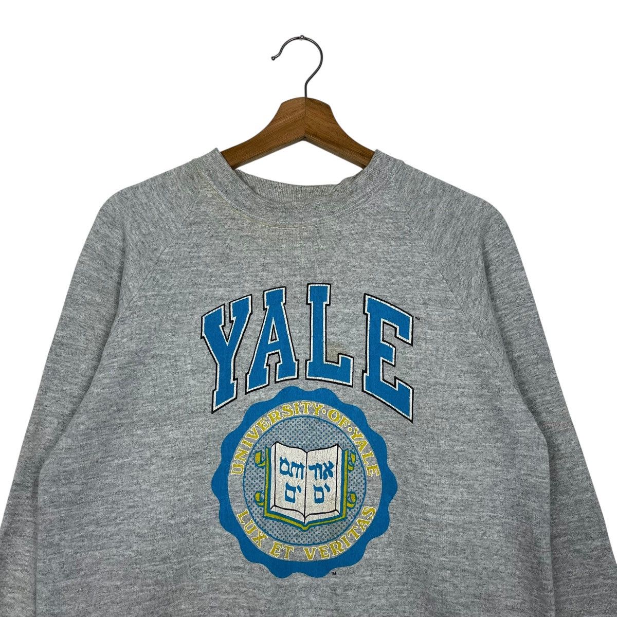 Vintage Vintage 80s University Of Yale Sweatshirt Size US S / EU 44-46 / 1 - 2 Thumbnail