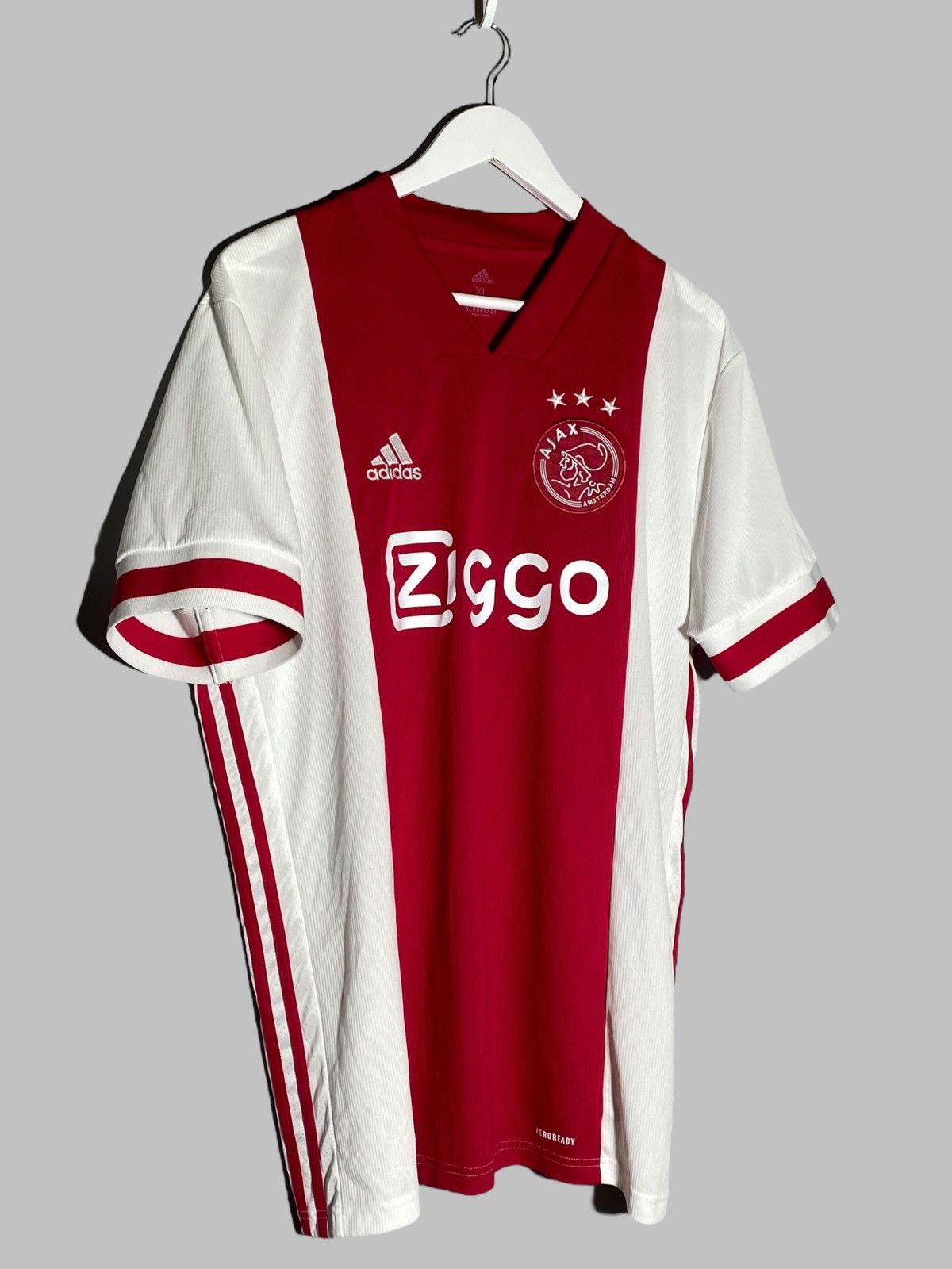 Adidas Adidas Ajax Amsterdam 2020 2021 Home Football Shirt Jersey Size US XL / EU 56 / 4 - 3 Thumbnail