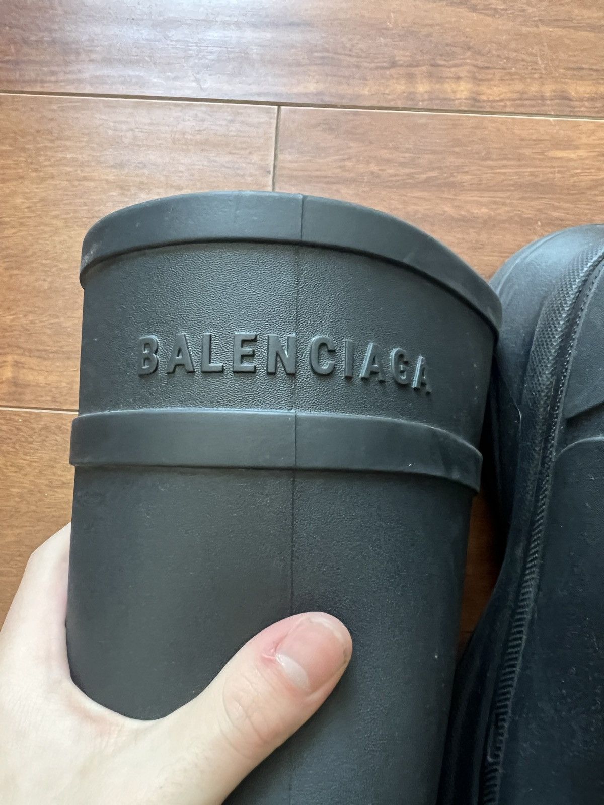 Balenciaga Balenciaga Croc Boot Size US 10 / EU 43 - 3 Thumbnail