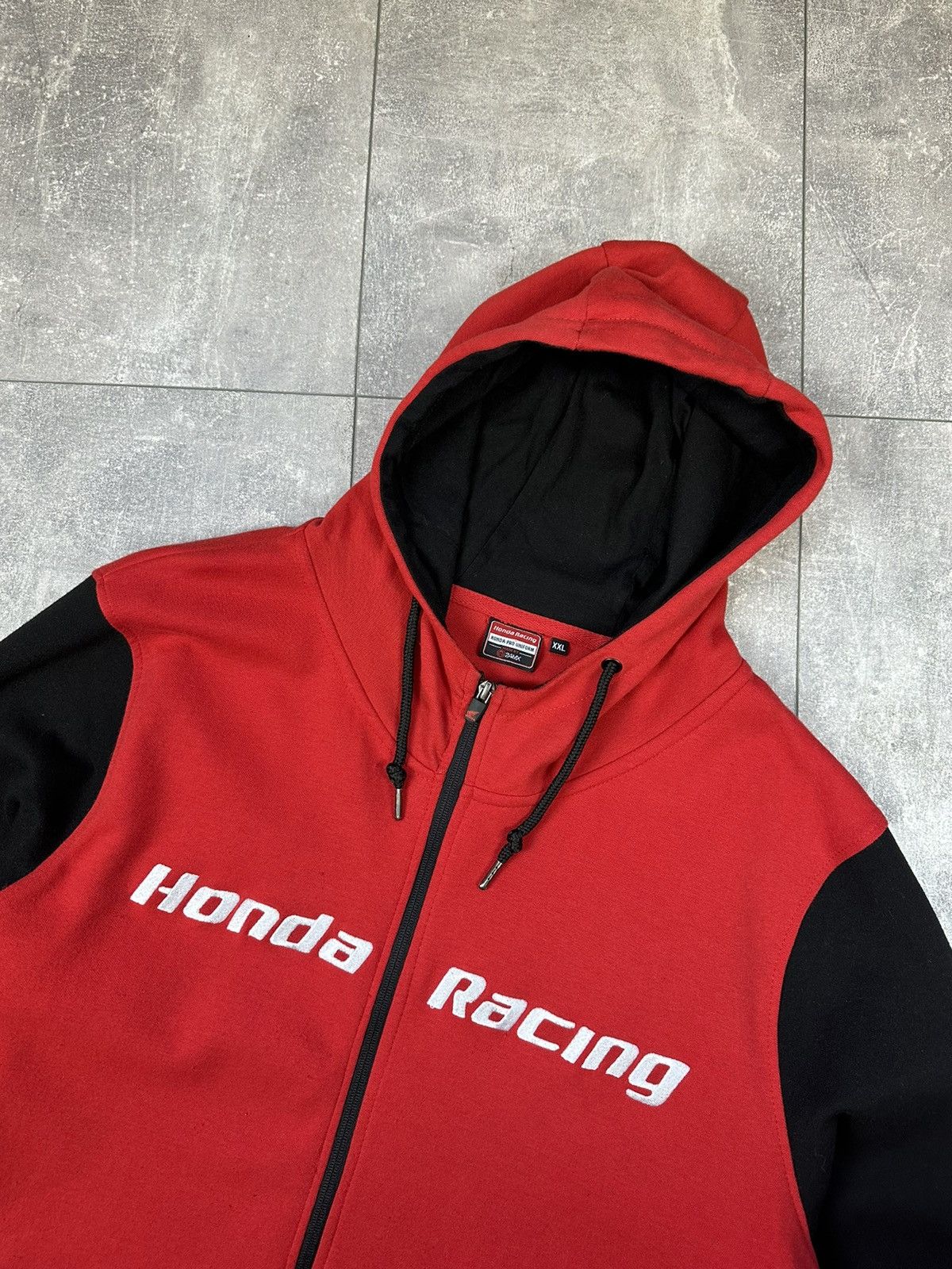 Honda Red/Black Honda Overprint Logo Hoodie Size US XXL / EU 58 / 5 - 9 Thumbnail