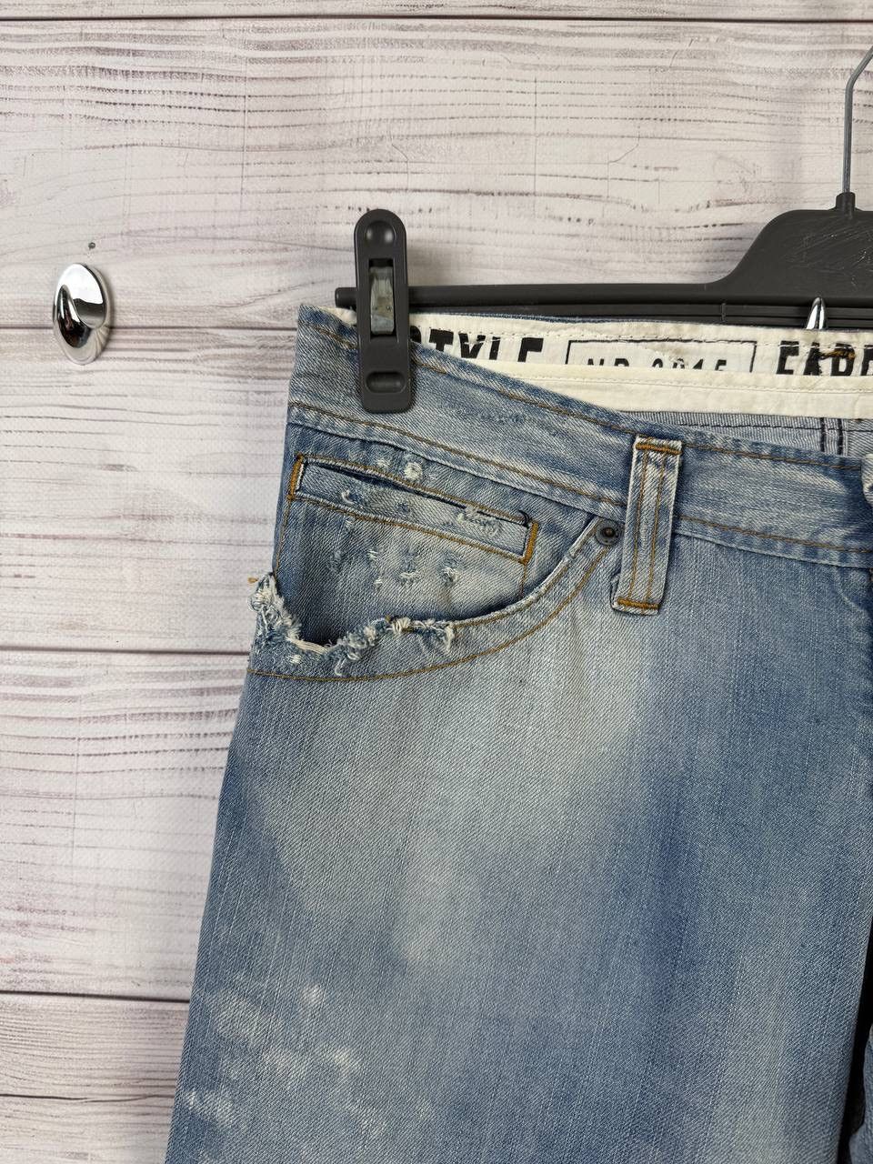 Dolce & Gabbana Vintage Dolce Gabbana Jeans Big Logo Washed Distressed Japan Size US 31 - 4 Thumbnail