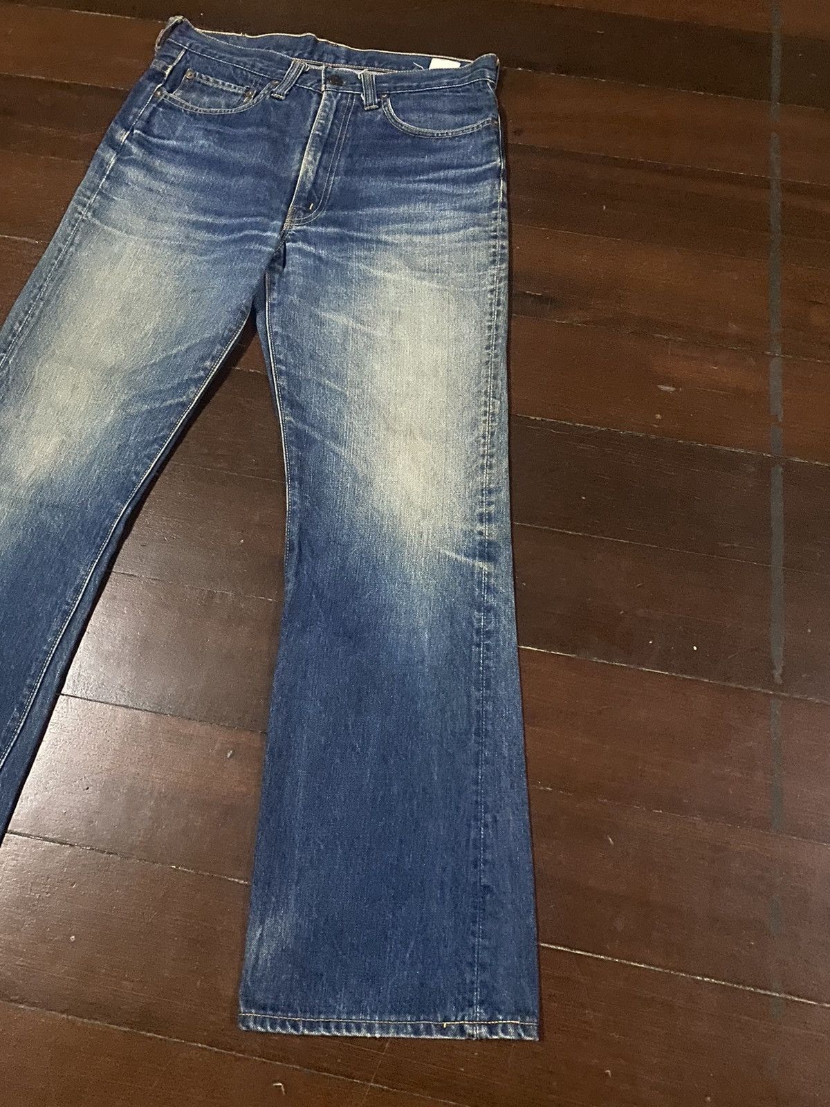 Sugar Cane AMAZING FIRE 🔥🔥 SUGAR CANE FLARE JEANS BOOT CUT Size US 32 / EU 48 - 4 Thumbnail