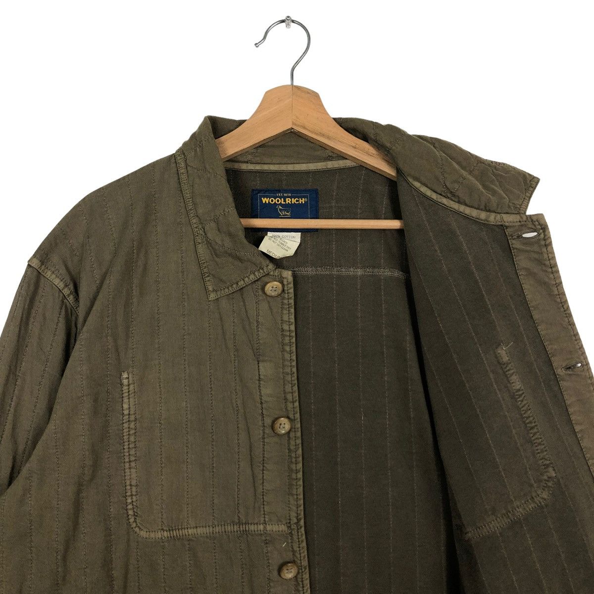 Vintage × Woolrich Woolen Mills 🔥Rich Brown - Cargo Inspector Chore Work Jacket Woolrich Size US M / EU 48-50 / 2 - 11 Thumbnail