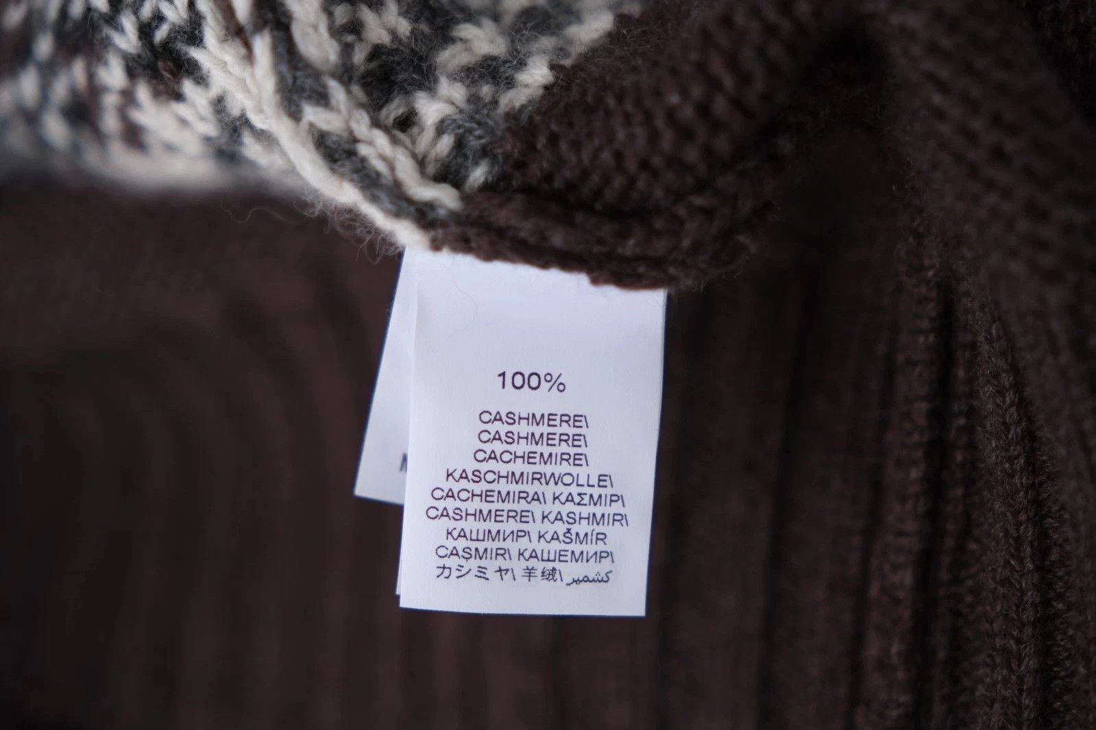 Brunello Cucinelli New Brunello Cucinelli Shawl Fair Isle Cardigan US42 EU 52L Size US L / EU 52-54 / 3 - 6 Thumbnail