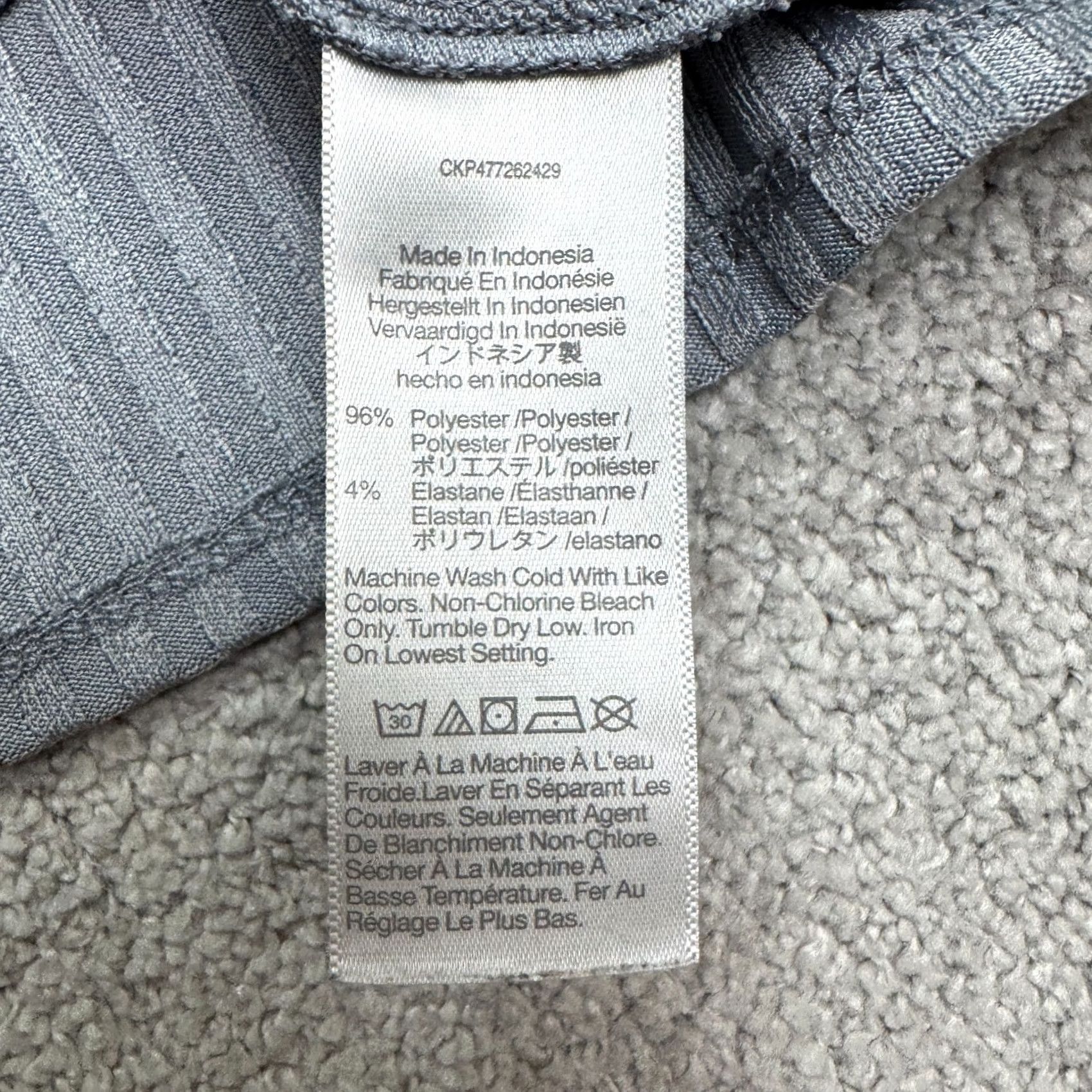 Vintage Madewell Ribbed Knit Square Neck Long Sleeve Top Womens Small Blue Spit Cuff Size S / US 4 / IT 40 - 6 Thumbnail