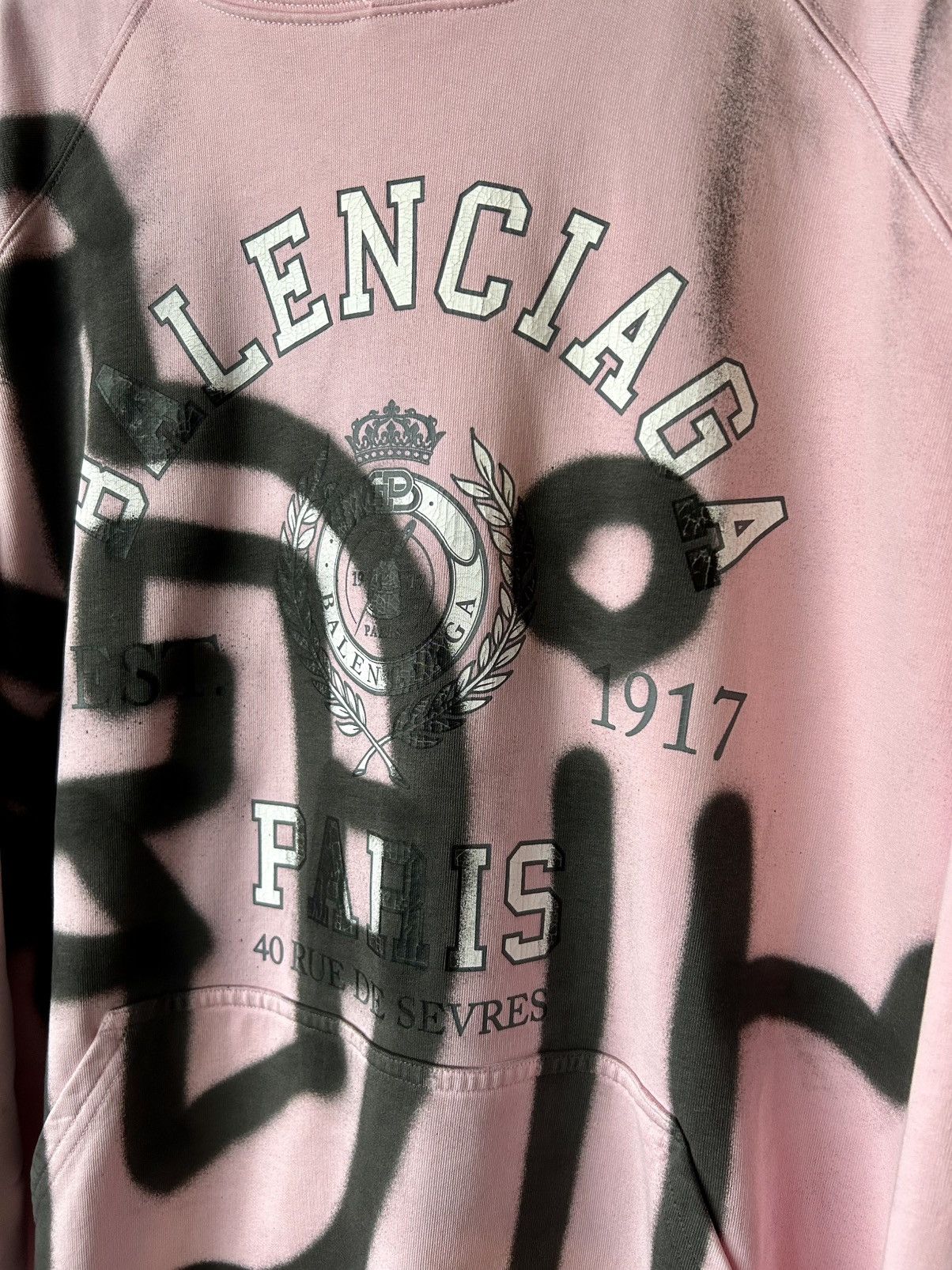 Balenciaga Balenciaga x Chito College 1917 Hoodie 1 of 1 Size US S / EU 44-46 / 1 - 2 Thumbnail