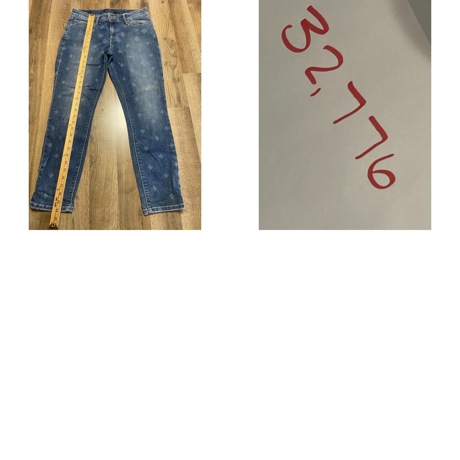 Lucky Brand Lucky Brand Jeans Women 8/29 Blue Denim Lolita Capri Skinny Pockets Vintage? No Size 30" / US 8 / IT 44 - 9 Thumbnail