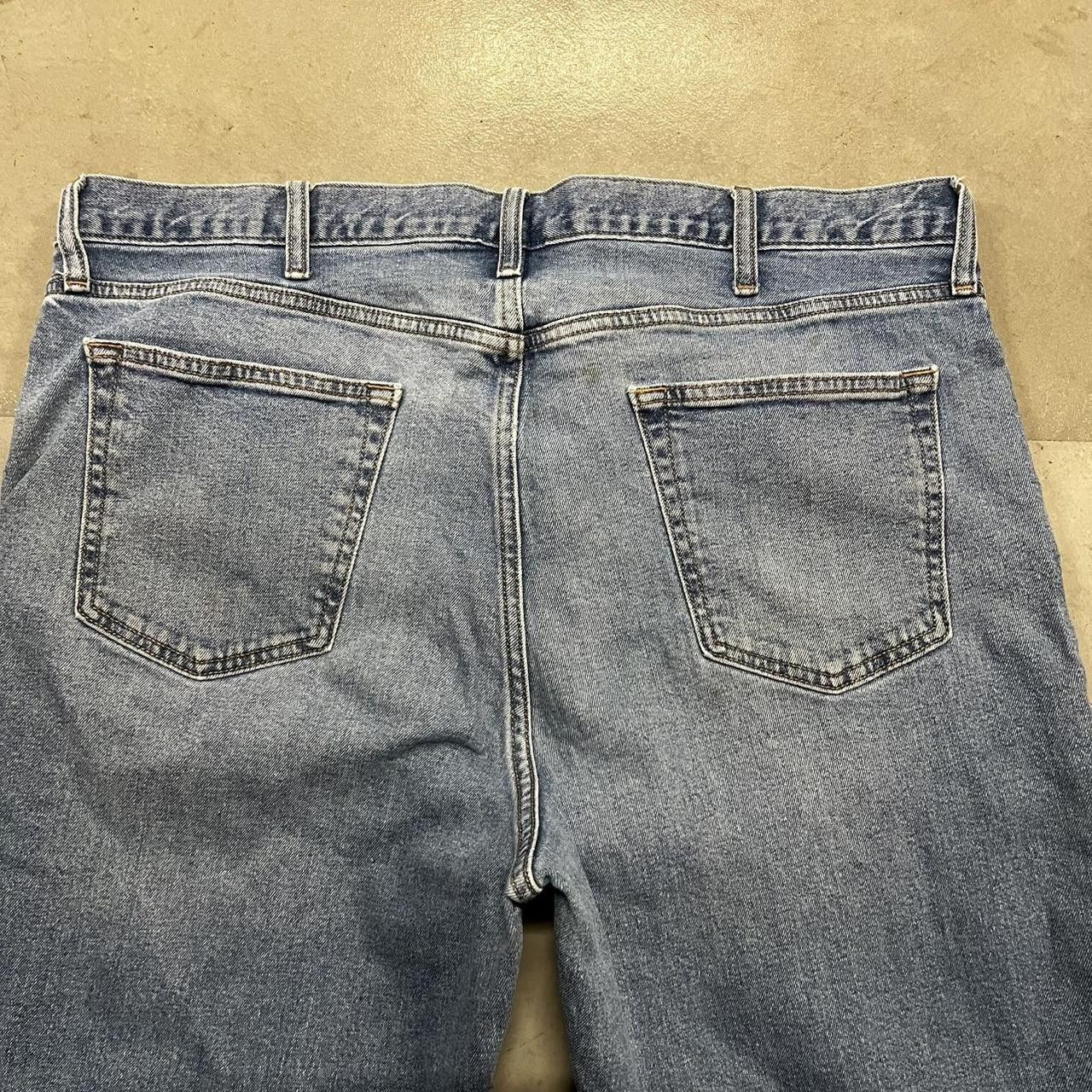 Japanese Brand × Vintage Vintage Y2K/2000s Straight Leg Medium wash denim jeans ! Size US 40 / EU 56 - 6 Thumbnail
