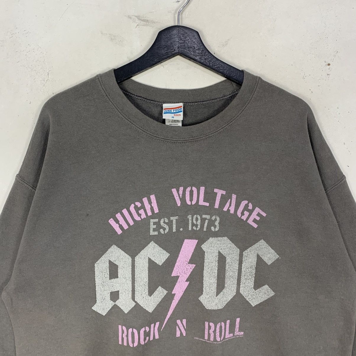 Junk Food Vintage Tee Band ACDC Junk Food Clothing sweatshirt Size US L / EU 52-54 / 3 - 3 Thumbnail