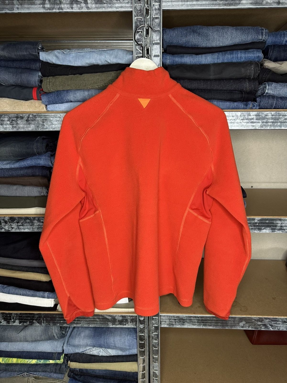 KJUS Kjus Systems Fleece Pullover Half Zip Orange Woman’s Size L Size L / US 10 / IT 46 - 2 Thumbnail