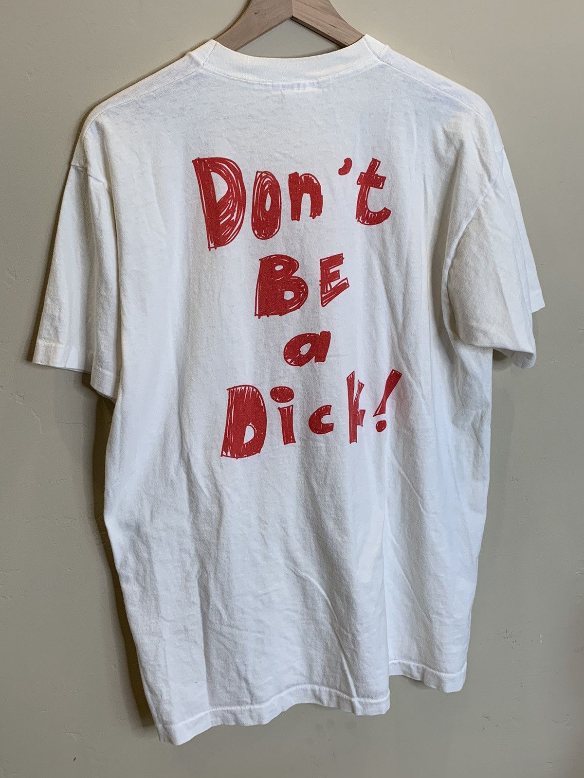 Vintage *RARE* Vintage 1988 See Dick With AIDS Don't Be A Dick