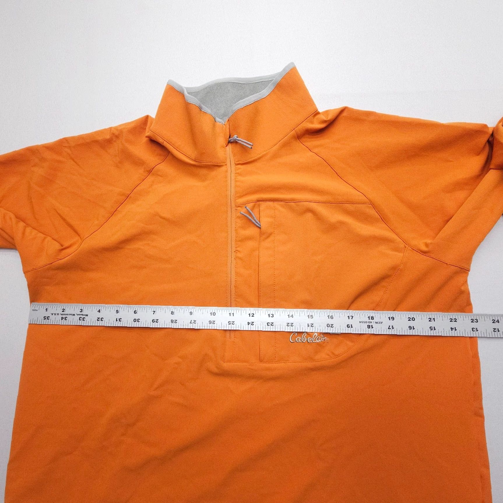 Vintage Cabela's Windbreaker Jacket Mens Large Orange Lightweigh t Softshell Zip Up Casual Outdoor Hiking Size US L / EU 52-54 / 3 - 4 Thumbnail