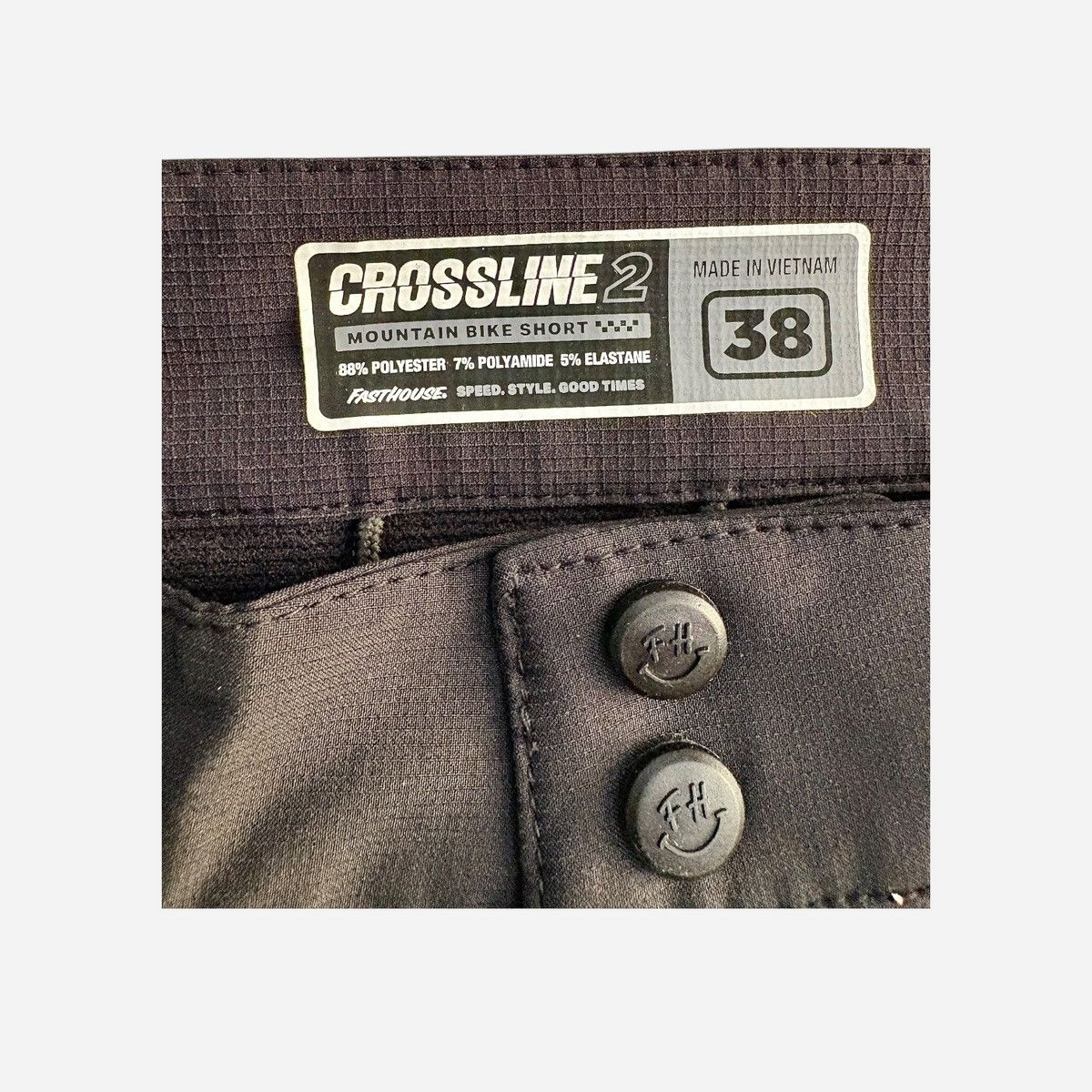 Other Fasthouse Men’s Crossline 2.0 Bike Shorts Sz 38 / XL Size US 38 / EU 54 - 16 Thumbnail