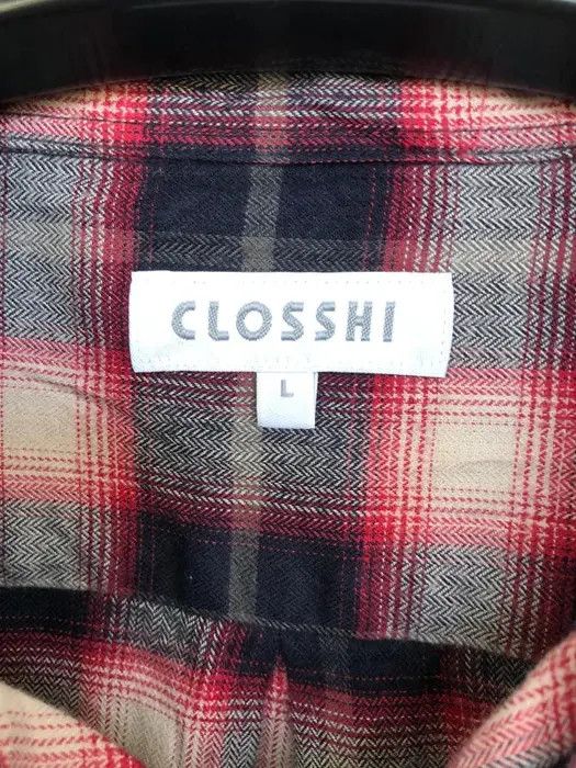 Harris Tweed Harris Tweed X Closshi Plaid Tartan Flannel Shirt 👕 Size US M / EU 48-50 / 2 - 3 Thumbnail