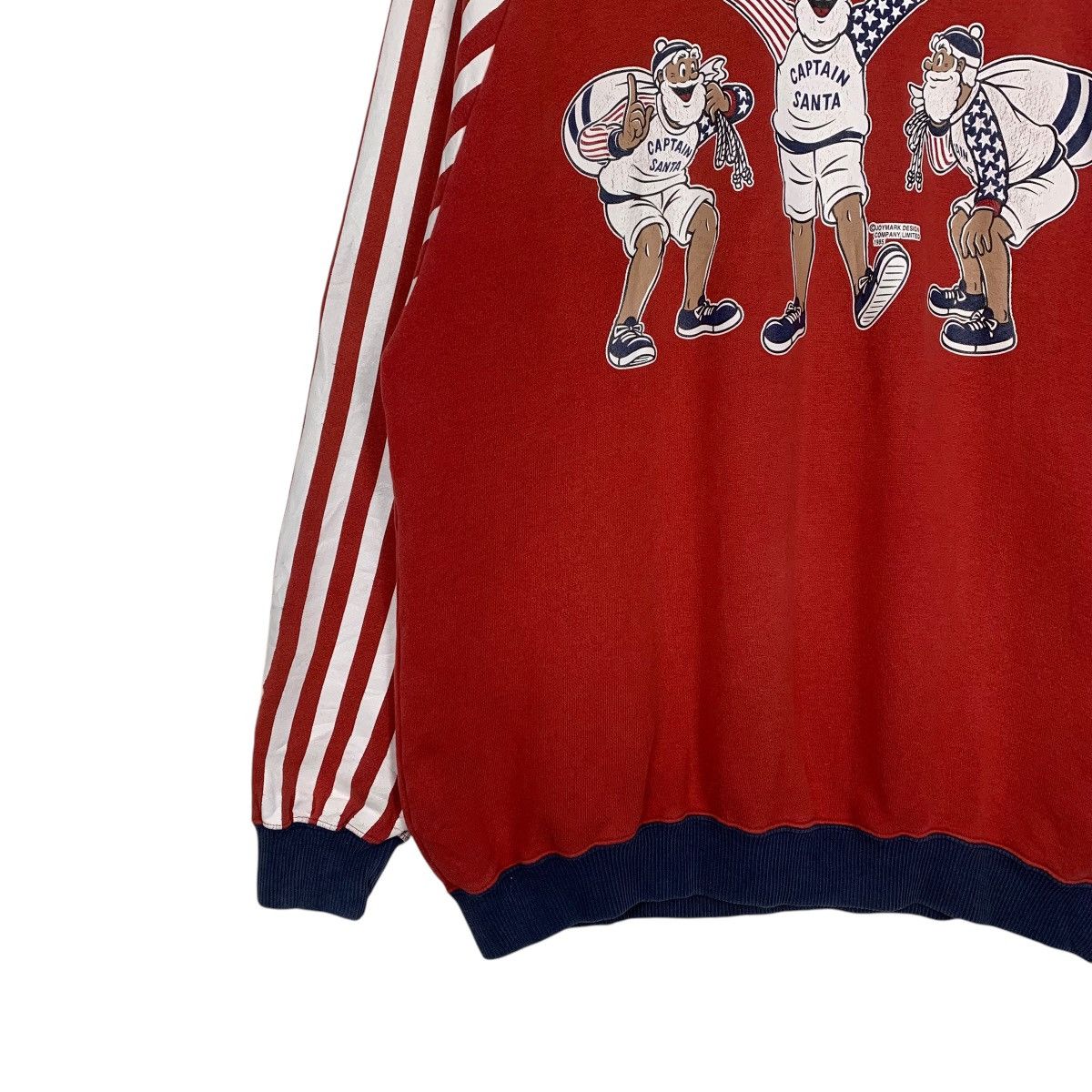 Other Captain Santa America Flag Crewneck Sweatshirt Size US L / EU 52-54 / 3 - 3 Thumbnail