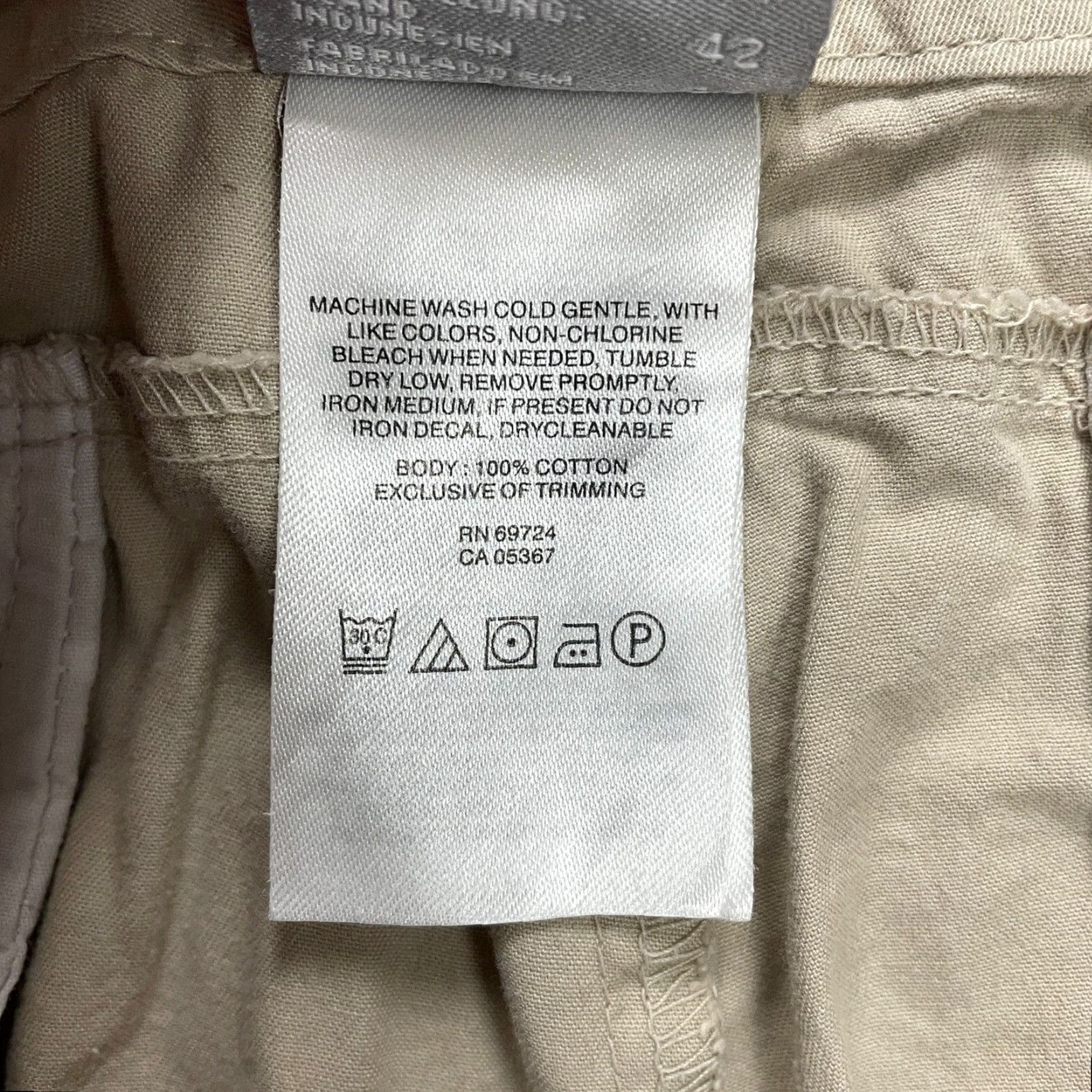 Vintage Columbia Shorts Women 12 Brown Cotton Mid Rise Outdoor Hiking Casual 34x5.5 Women Size 34" / US 12 / IT 48 - 5 Thumbnail