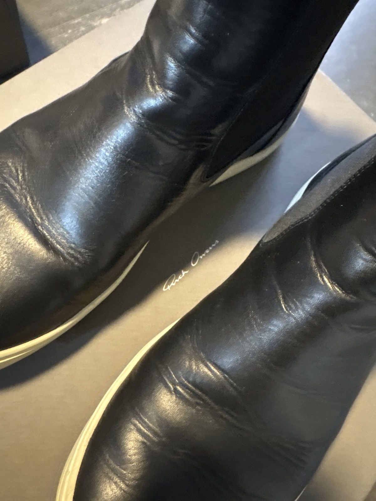 Rick Owens Rick Owens Mastodon Elastic Boot Size US 9 / EU 42 - 2 Thumbnail