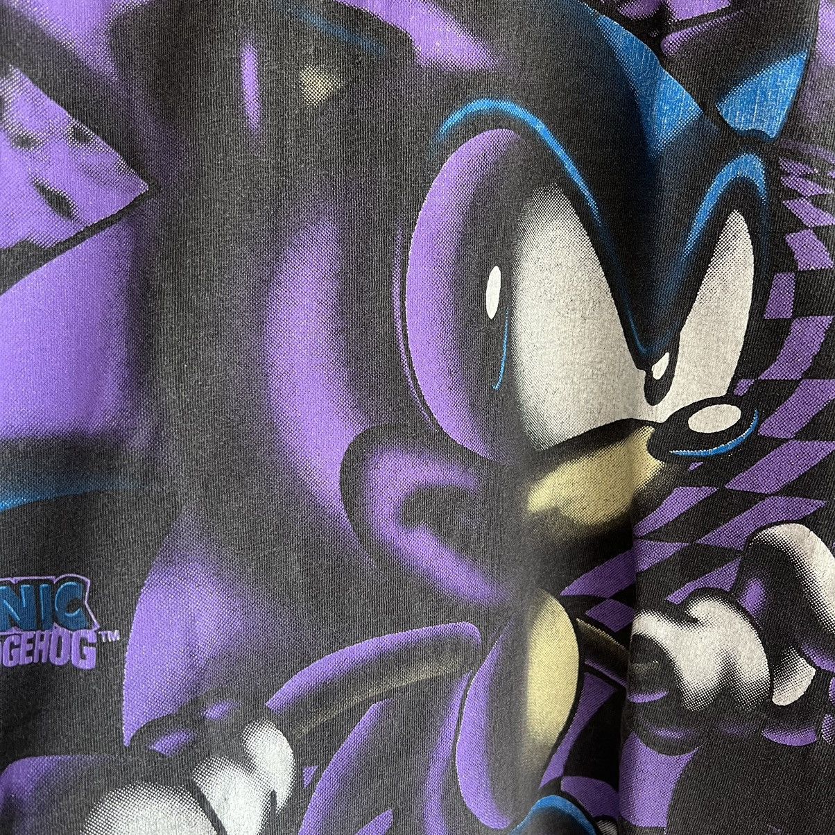 Cartoon Network × Vintage RARE ‘90s Sonic The Hedgehog Gaming Promo Tee Shirt Size US XS / EU 42 / 0 - 4 Thumbnail