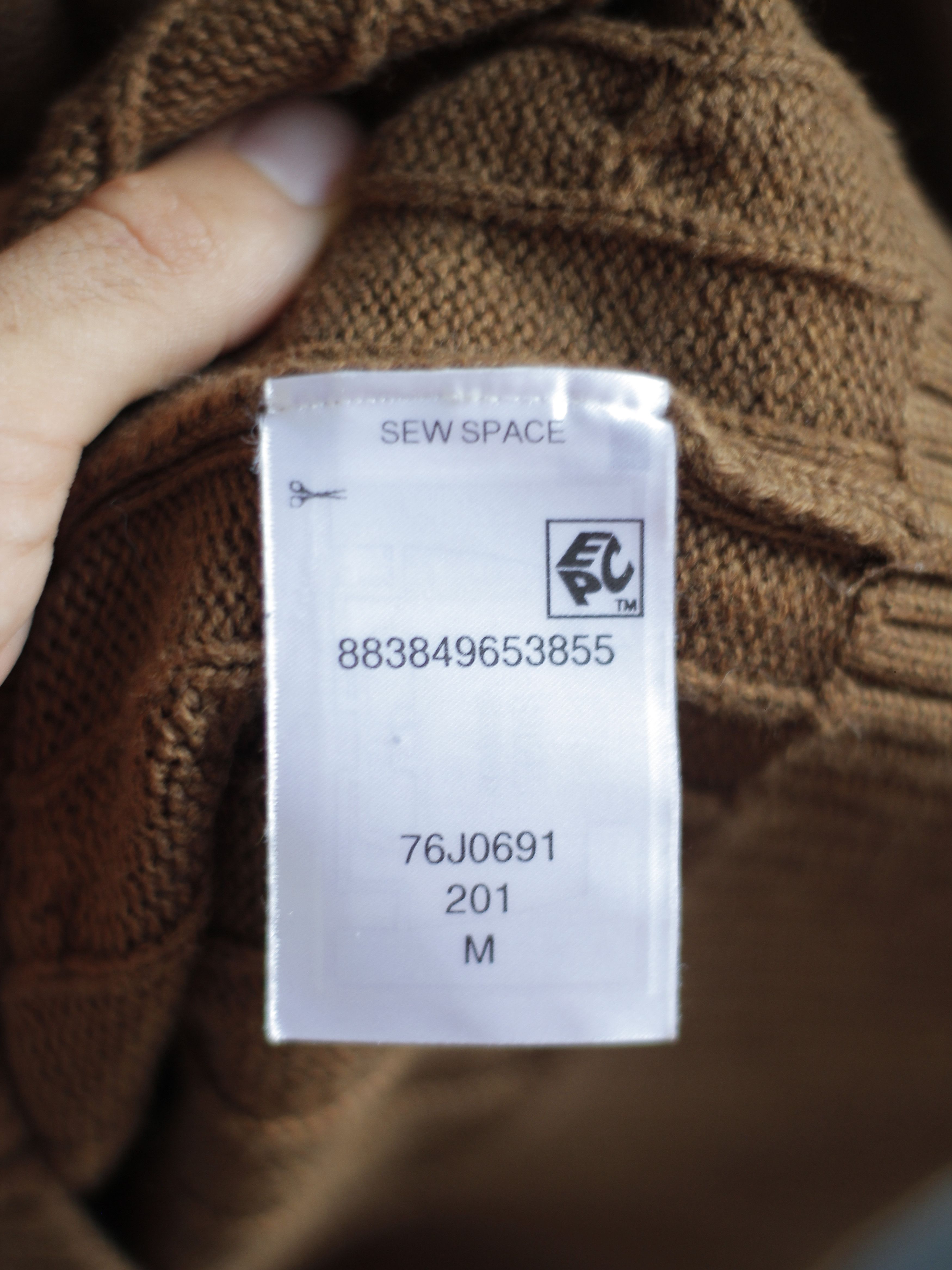 Tommy Hilfiger Tommy Hilfiger Women Sweate v neck pigtail knitting m brown Size M / US 6-8 / IT 42-44 - 7 Thumbnail