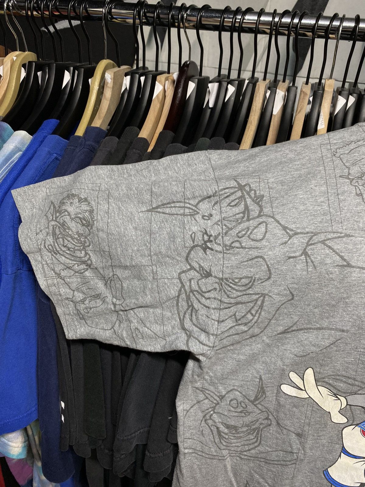 Vintage 90’s Vintage Looney Tunes Space Jam Tee Shirt Large Size US L / EU 52-54 / 3 - 8 Thumbnail