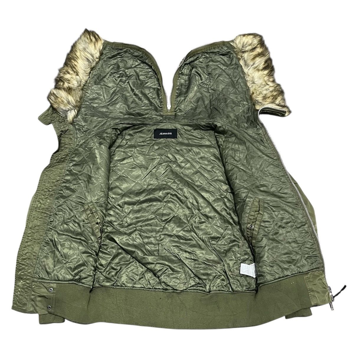 Alpha Industries Jeanasis Alternative Alpha Industries N2B Fur Bomber Jacket Size US XL / EU 56 / 4 - 3 Thumbnail