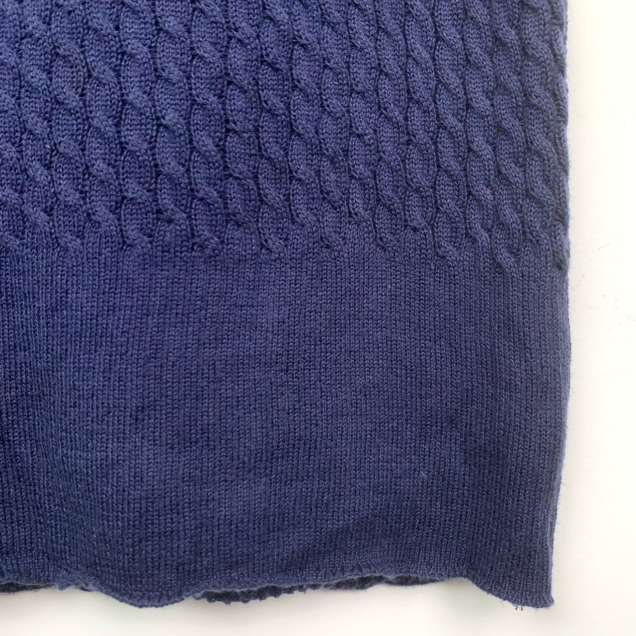 Miu Miu MiuMiu Beaded Collar Blue Sleeveless Knit Dress Size ONE SIZE - 4 Thumbnail