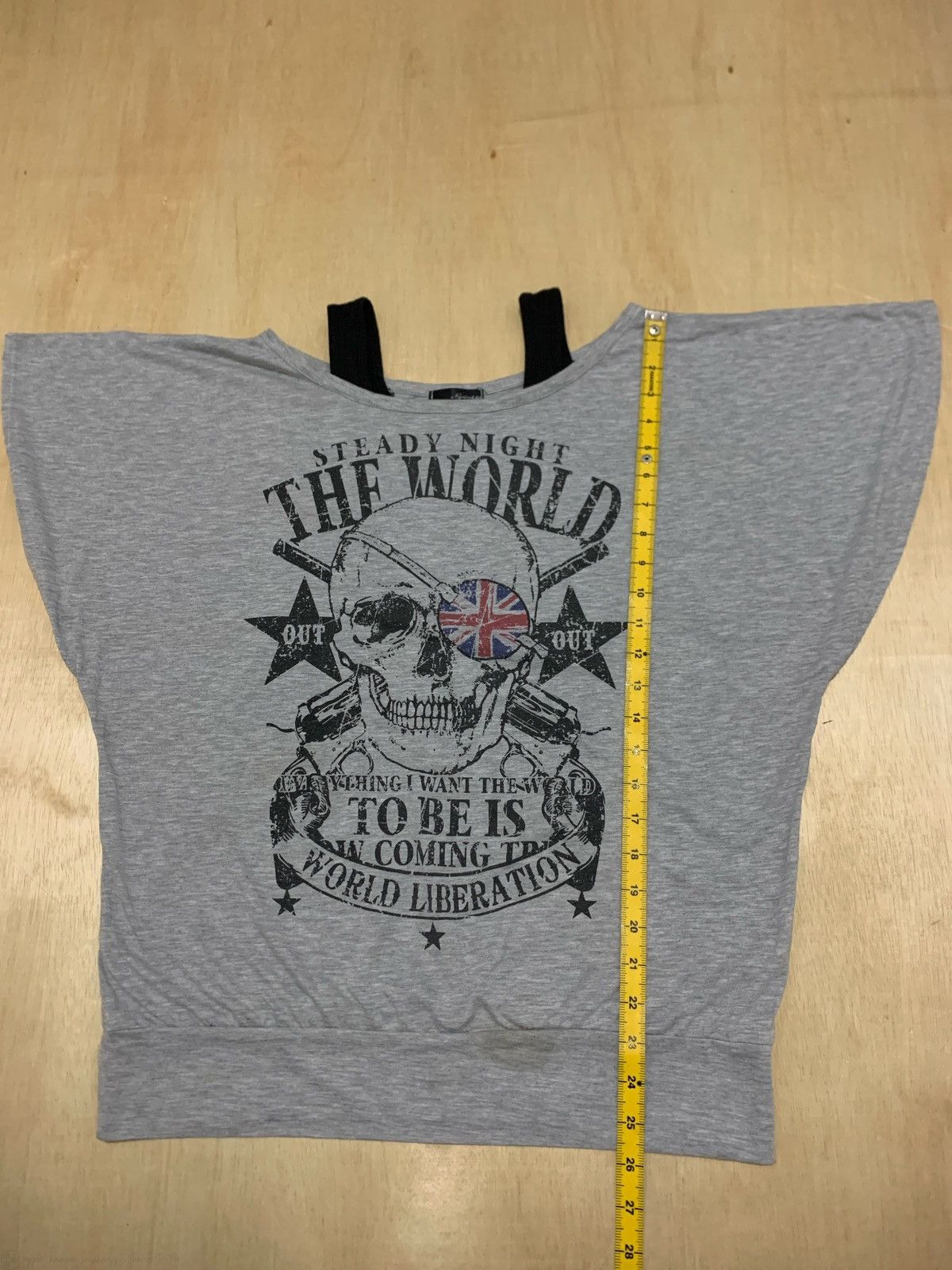 Hysteric Glamour × If Six Was Nine × Japanese Brand Vintage Y2k Spinkle Skull Tshirt Ifsixwasnine Punk style Size ONE SIZE - 9 Thumbnail