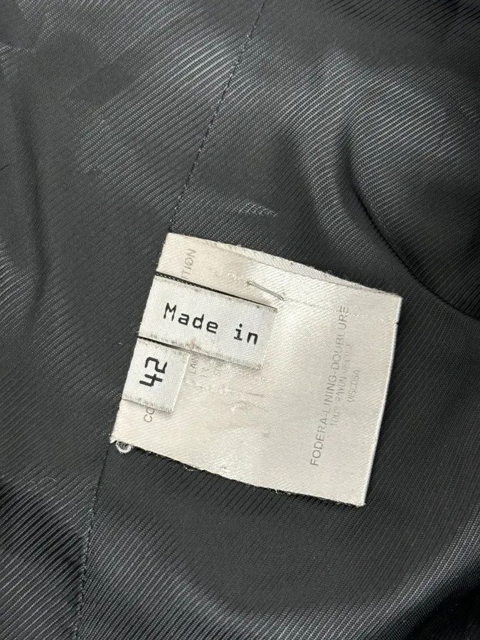 Balenciaga AW2005 Balenciaga Long Premium Wool Black Trench Coat Size US S / EU 44-46 / 1 - 13 Thumbnail
