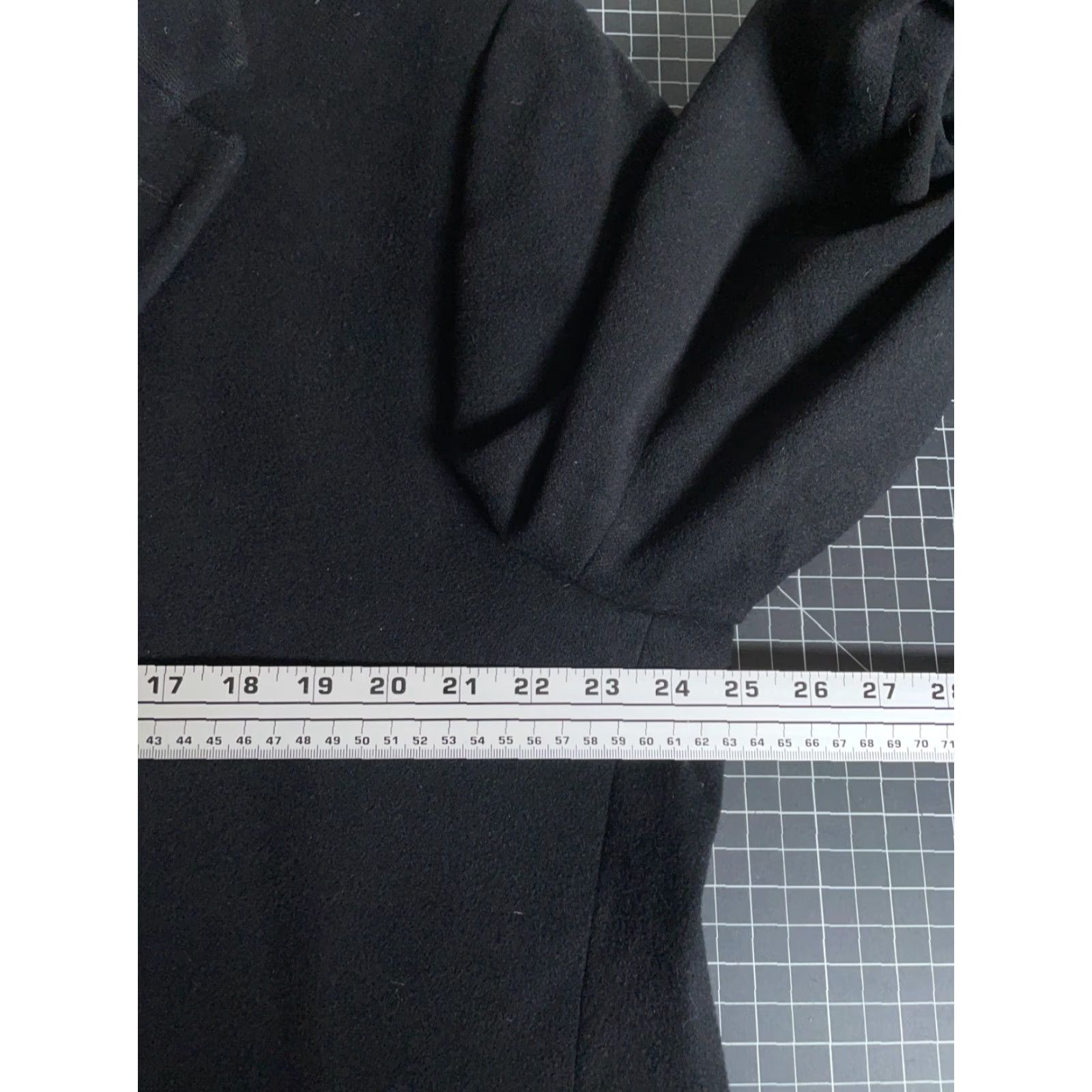 Calvin Klein Calvin Klein Wool Cashmere Overcoat Men's 44 Regular Black Dress Plaza Coat Size US S / EU 44-46 / 1 - 5 Thumbnail
