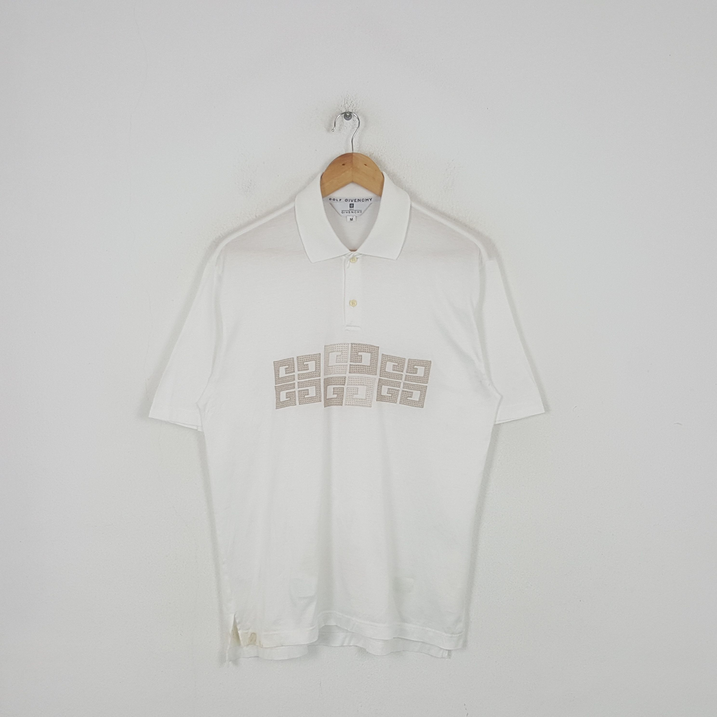 Givenchy Vintage Givenchy Big Logo Polos C294N45 Size US M / EU 48-50 / 2 - 1 Thumbnail