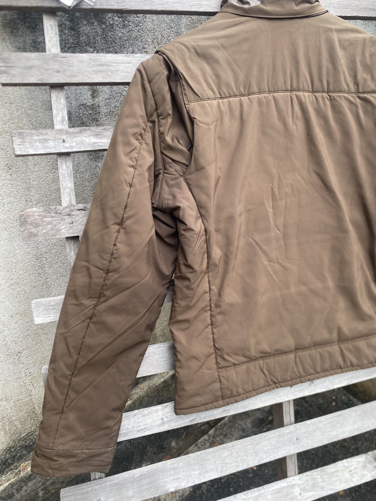 Yohji Yamamoto Vintage Y2K Y-3 Yohji Yamamoto Quilted Sunfaded Jacket Brown Size US S / EU 44-46 / 1 - 8 Thumbnail