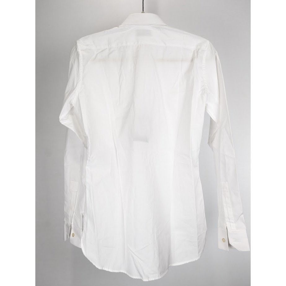 Saint Laurent Paris o1rshd1 Button Shirt in White Size US S / EU 44-46 / 1 - 11 Thumbnail