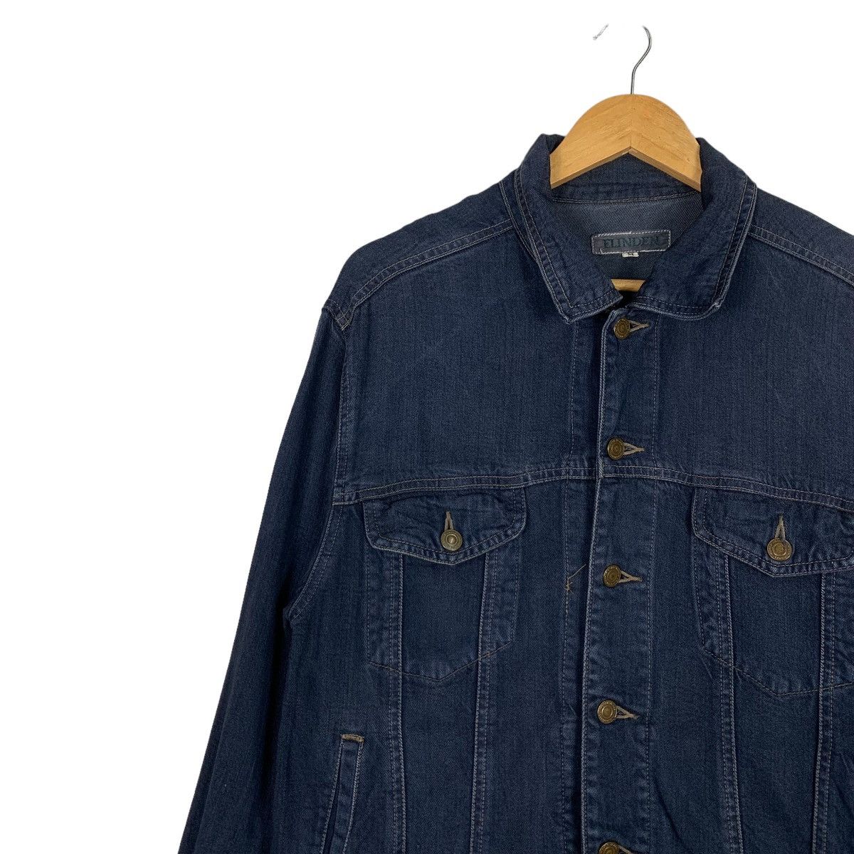 Japanese Brand ELINDEN Denim Jacket #1133-C52 Size US M / EU 48-50 / 2 - 6 Thumbnail
