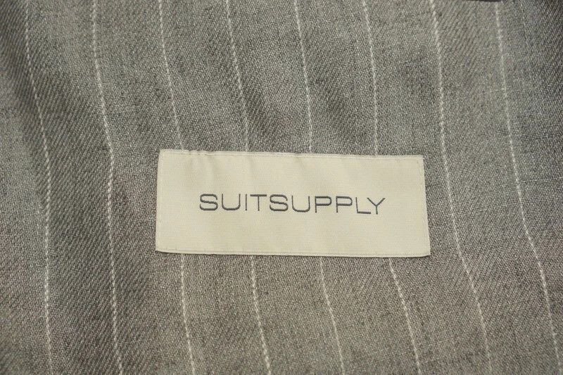 Suitsupply Men Suitsupply Blazer La Spalla Double Breasted Linen US34 Size 34R - 7 Thumbnail