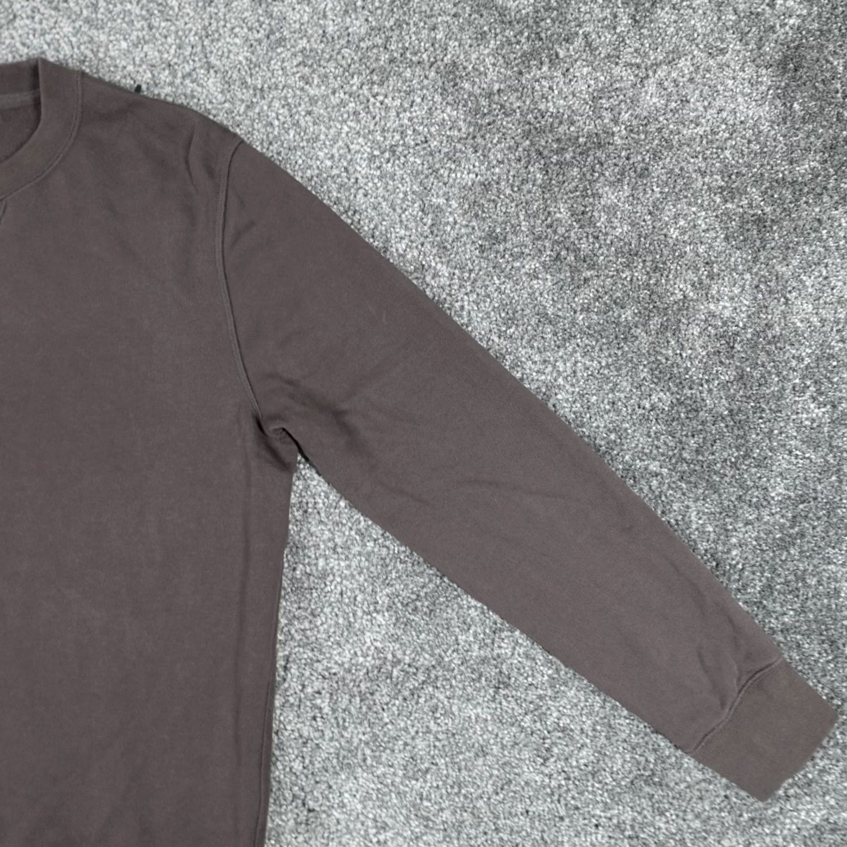 Arket Arket Sweatshirt Jumper Brown Size Small Crew Neck Cotton Lightweight Mens Pullover Sweatshirt Size US S / EU 44-46 / 1 - 4 Thumbnail