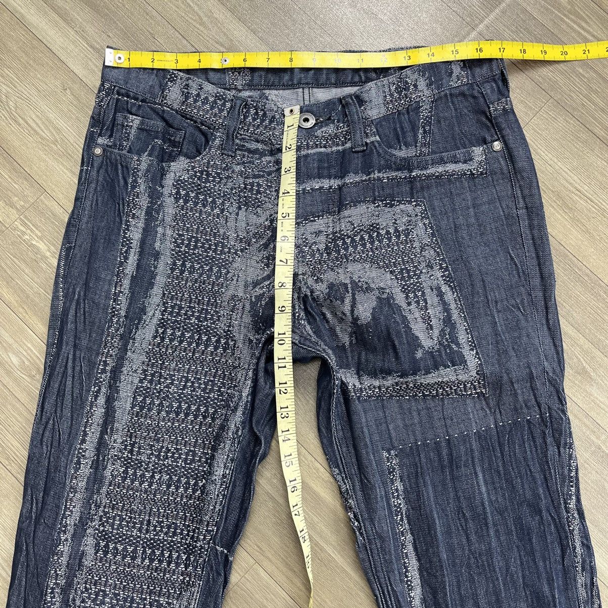 Issey Miyake Archive💥 Vintage Issey Miyake Men Patchwork Boro Jeans Size US 32 / EU 48 - 23 Thumbnail
