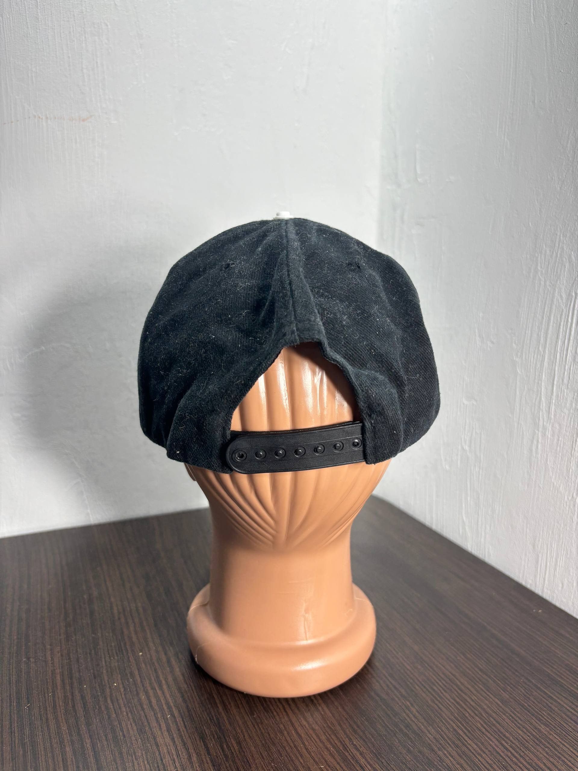 NASCAR Vintage M&M’s Nascar Racing Cap Hat Velvet Regular Sz Size ONE SIZE - 4 Thumbnail