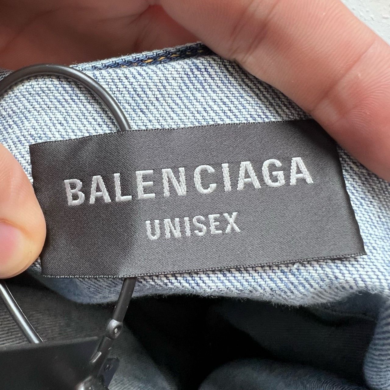 Balenciaga Balenciaga Double B Graffiti Denim Jacket 2501-Nextarrow Size US S / EU 44-46 / 1 - 3 Thumbnail