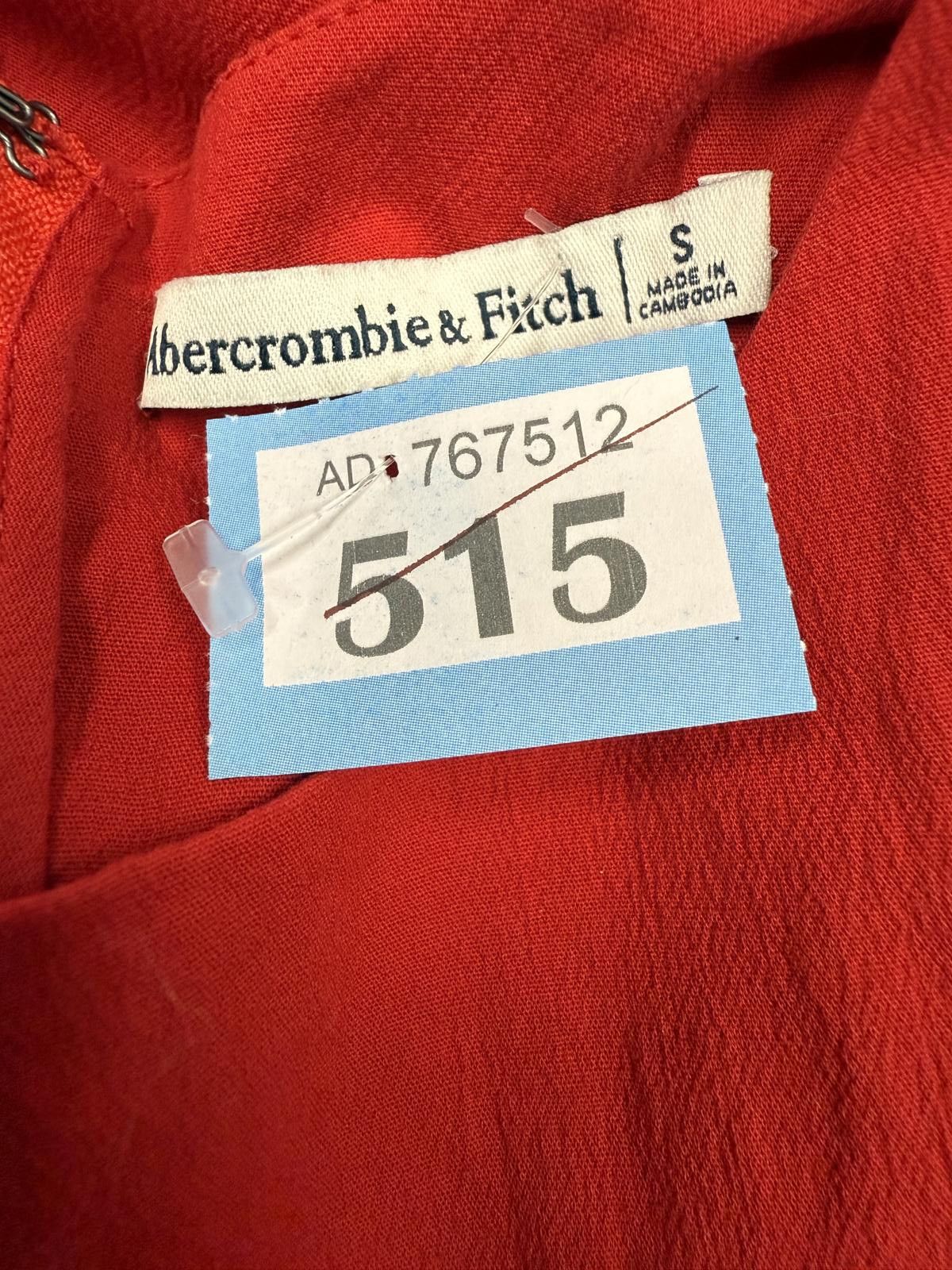 Abercrombie & Fitch Red Sleeveless Maxi Dress B515 Size 28" / US 6 / IT 42 - 4 Thumbnail