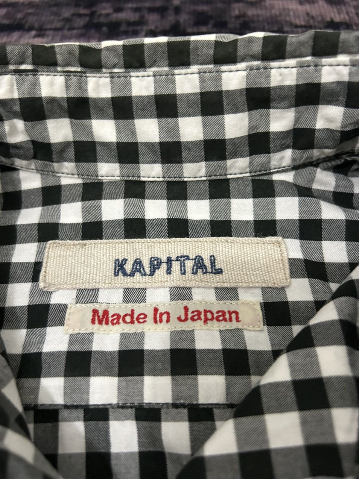 Kapital Kapital Japan Plaid Button Shirt Size US XS / EU 42 / 0 - 7 Thumbnail