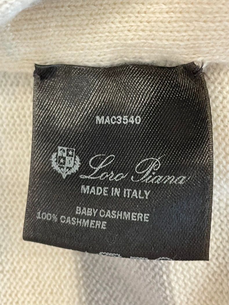 Loro Piana LORO PIANA Blue gray striped cashmere sweater Size L / US 10 / IT 46 - 5 Thumbnail