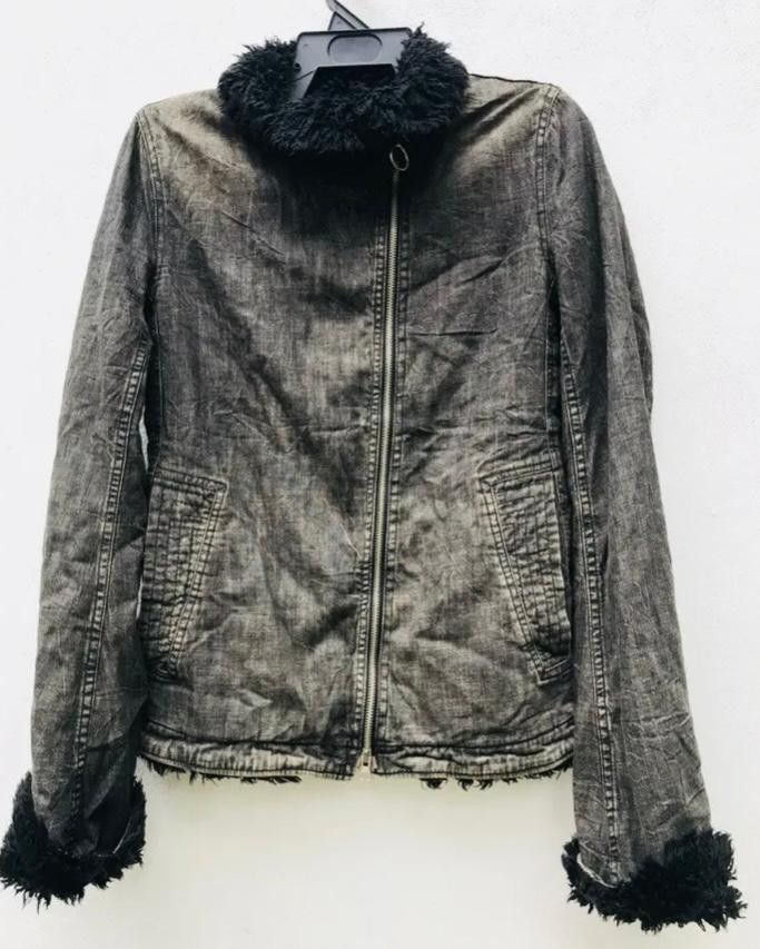 Hysteric Glamour Vintage HYSTERIC GLAMOUR Denim Trucker Jacket Size M / US 6-8 / IT 42-44 - 3 Thumbnail