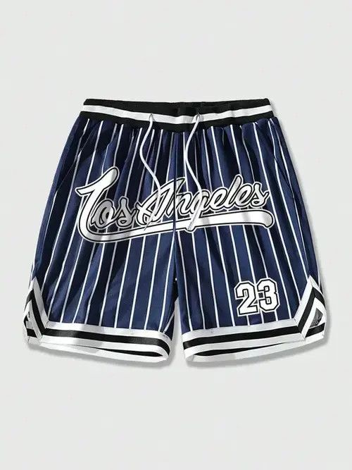 Other Hamada x Hino Stripe basketball Graphic shorts DRIP Size US 32 / EU 48 - 1 Thumbnail