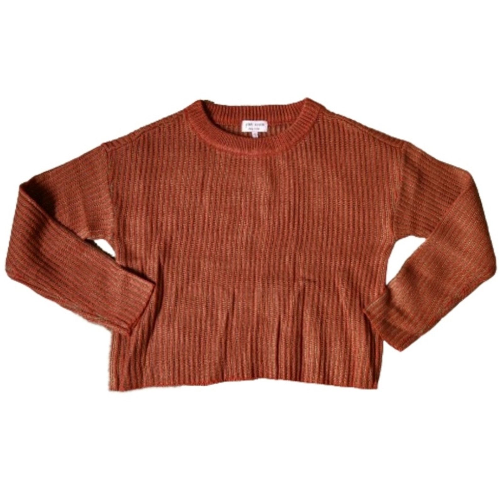 Other PINK ROBIN ☆ RUST & BROWN ☆ RIBBED ☆ CREW SWEATER ☆ M ☆ NWT Size M / US 6-8 / IT 42-44 - 2 Thumbnail