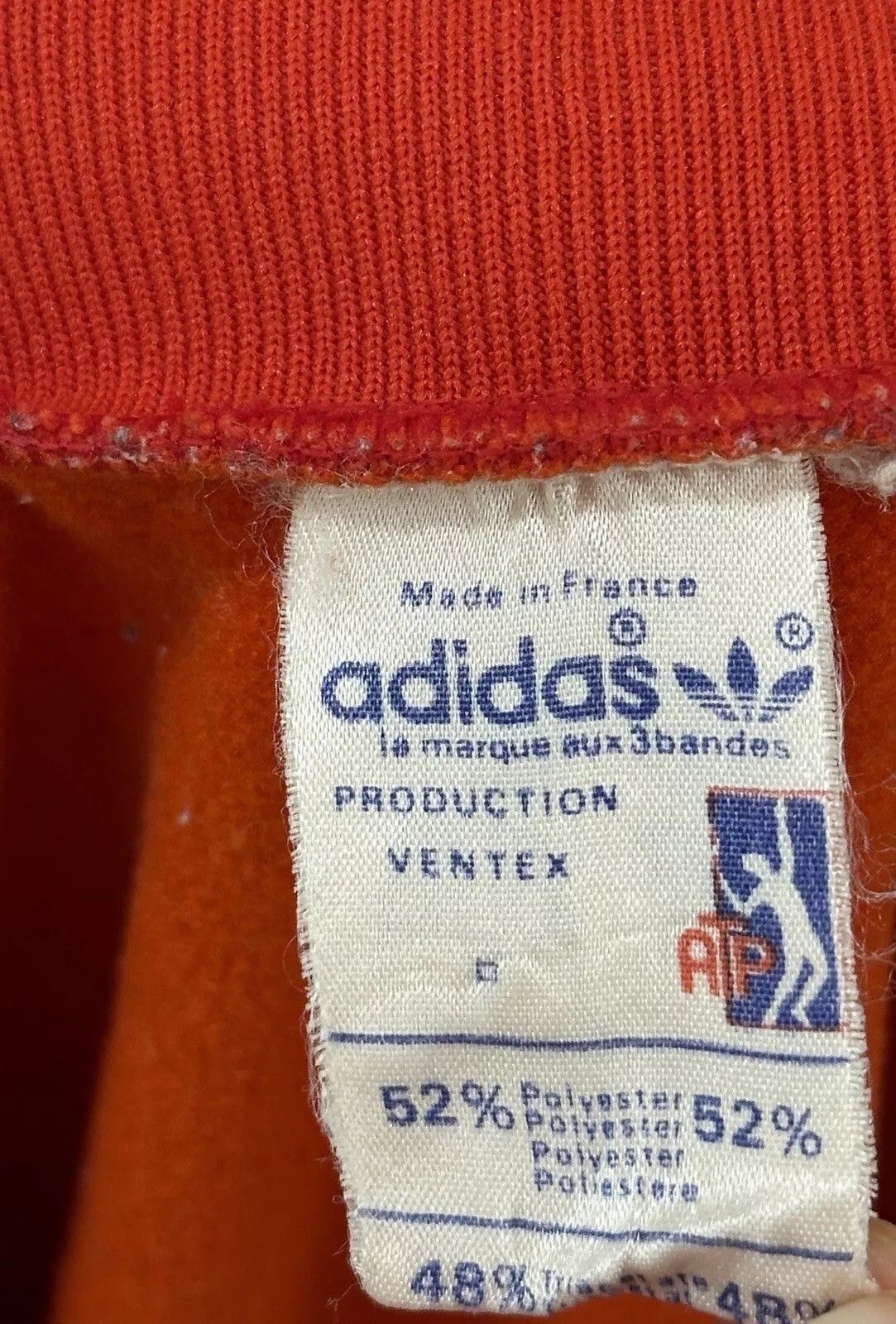 Adidas VINTAGE 1980s ADIDAS VENTEX TRACK JACKET MENS made in France Size US S / EU 44-46 / 1 - 11 Thumbnail