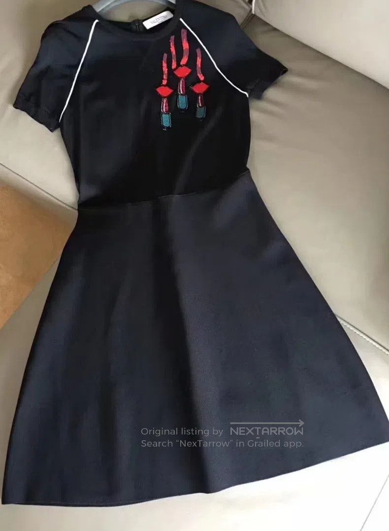 Valentino Valentino Black cut-out dress Size M / US 6-8 / IT 42-44 - 4 Thumbnail
