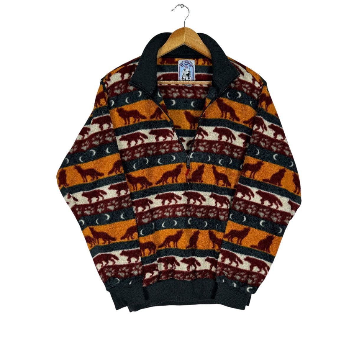Jack Wolfskin ☀️90s JACK WOLFSKIN FLEECE HALF ZIP JACKET Size US M / EU 48-50 / 2 - 1 Thumbnail